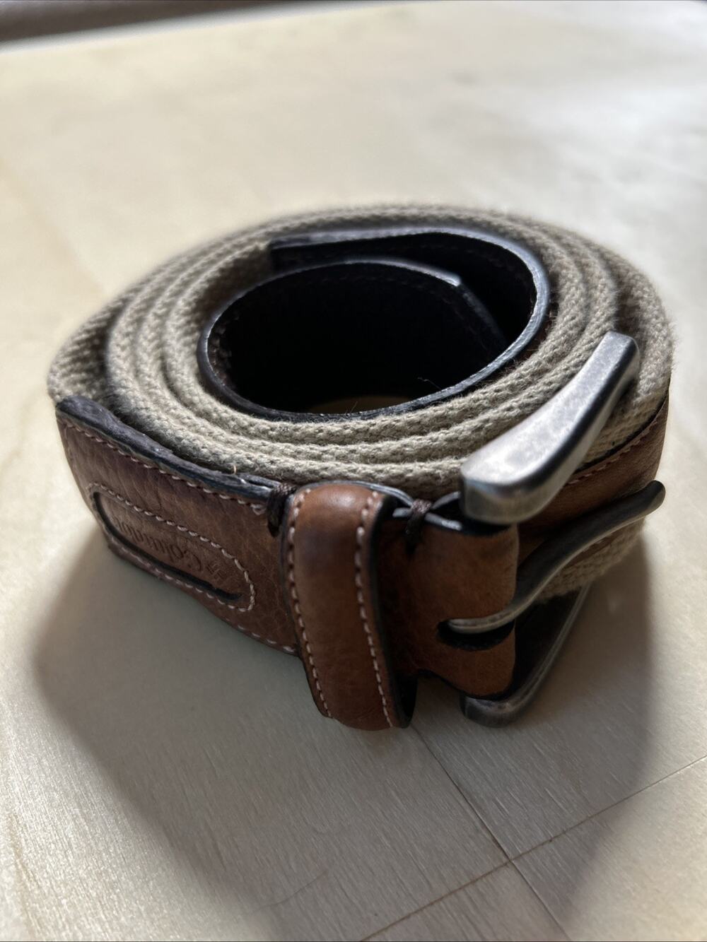 Columbia Men’s Brown Genuine Leather Belt Mens Size 40/100 Style 11CO0331